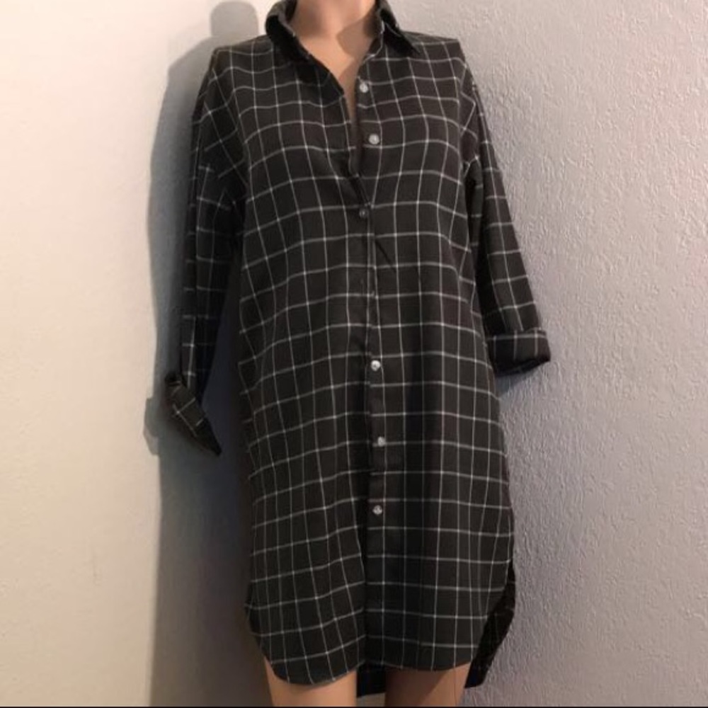 NWT small shirt dress